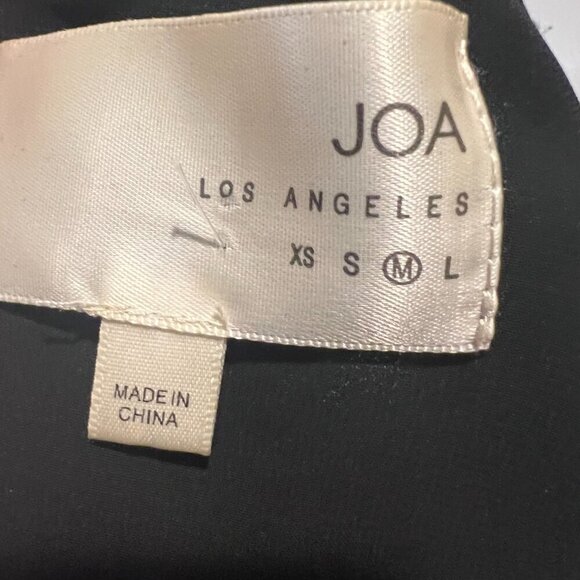 JOA Los Angeles Black Beaded Halter Camisole, Size Medium - Picture 13 of 14